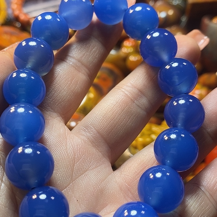 用***1玛瑙/玉髓未镶嵌手链