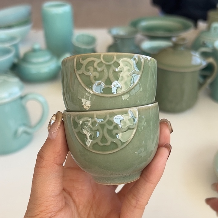 小米茶器龙泉青瓷