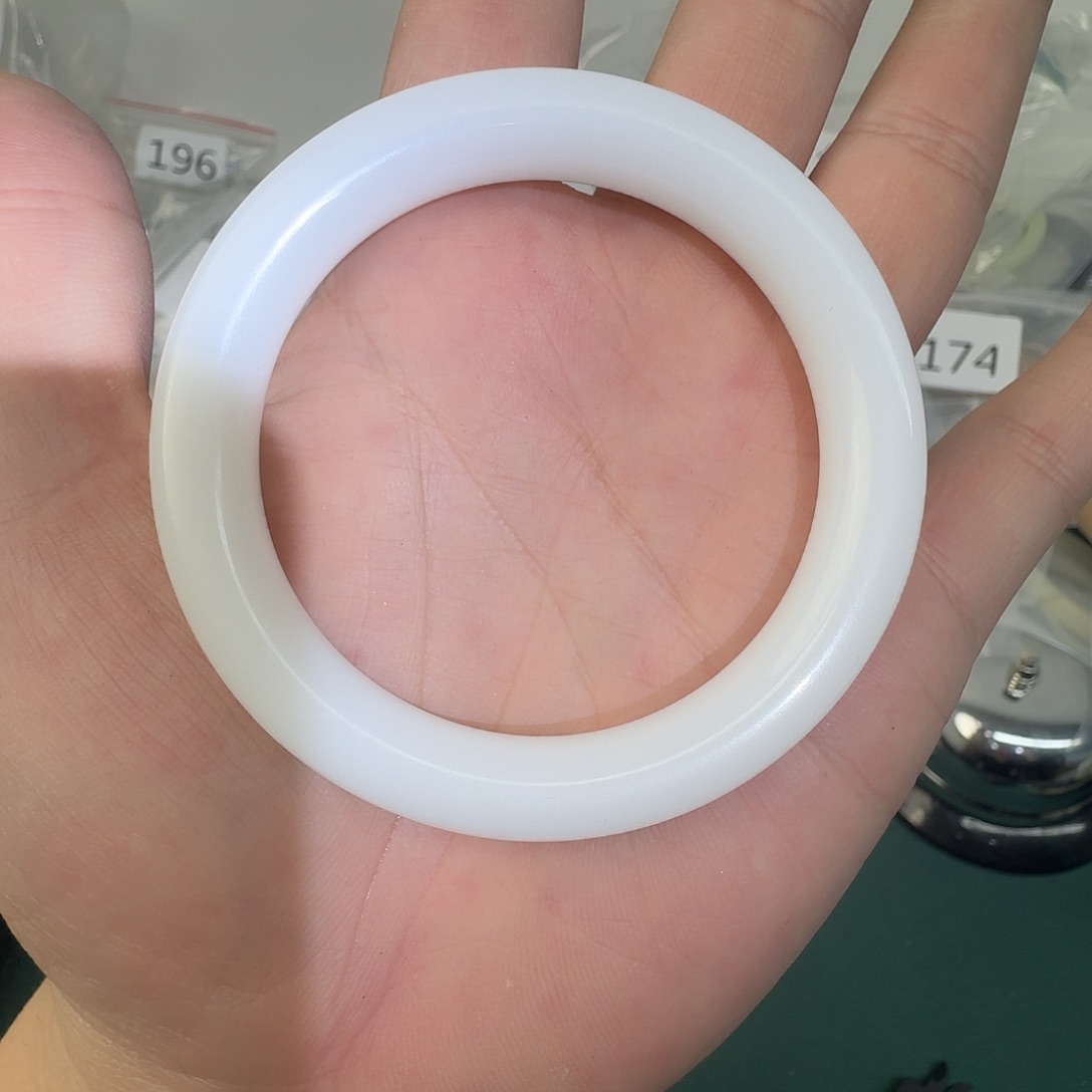 和田玉手镯未镶嵌999