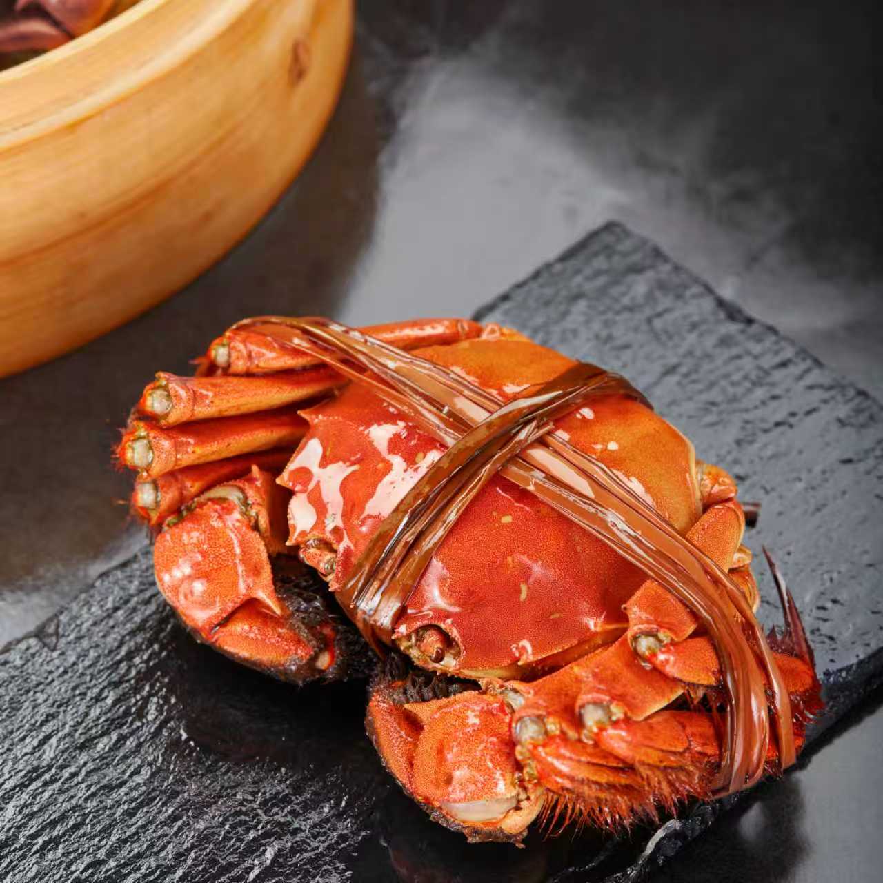 【活蟹】江苏大闸蟹公蟹6.5-6.2两+母蟹5.5-5.2两 礼盒装活蟹现发 顺丰/京东发货 买3对送1对共8只T2