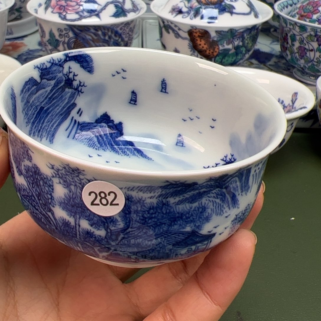 杯沙沙手工手绘茶具282