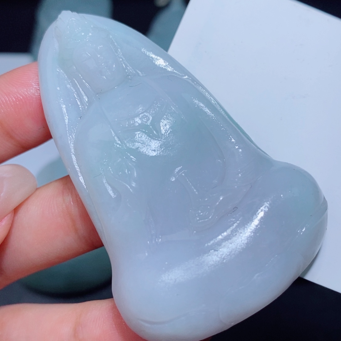 定制翡翠未镶嵌定制毛货翡翠挂件