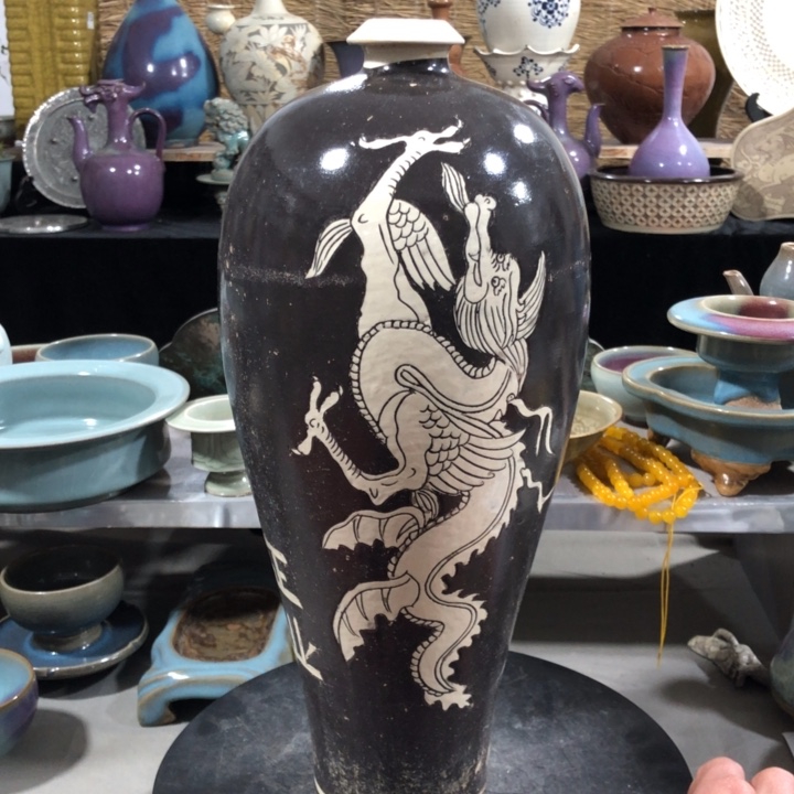 瓶磁州窑 梅瓶 不包邮