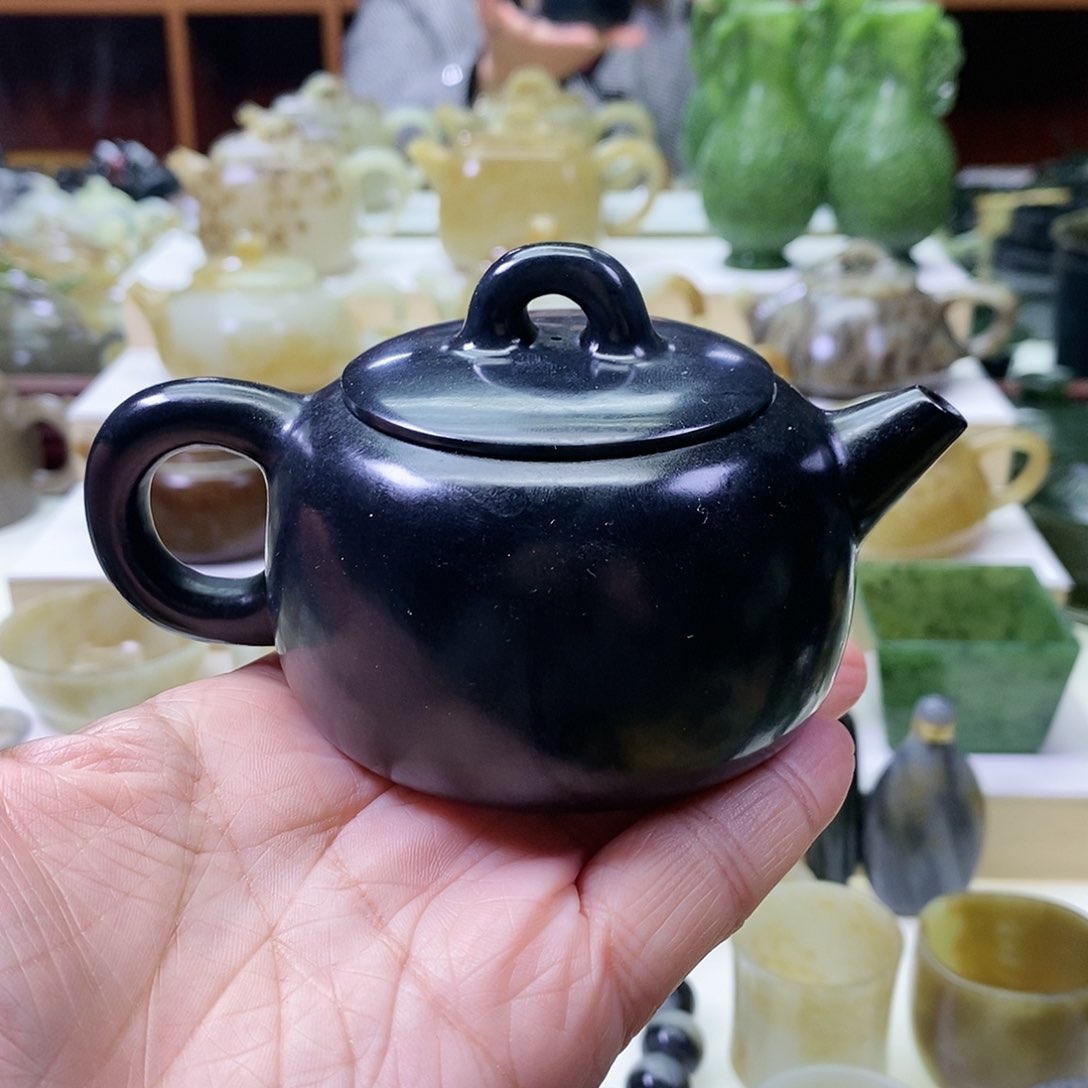 和田玉茶壶未镶嵌