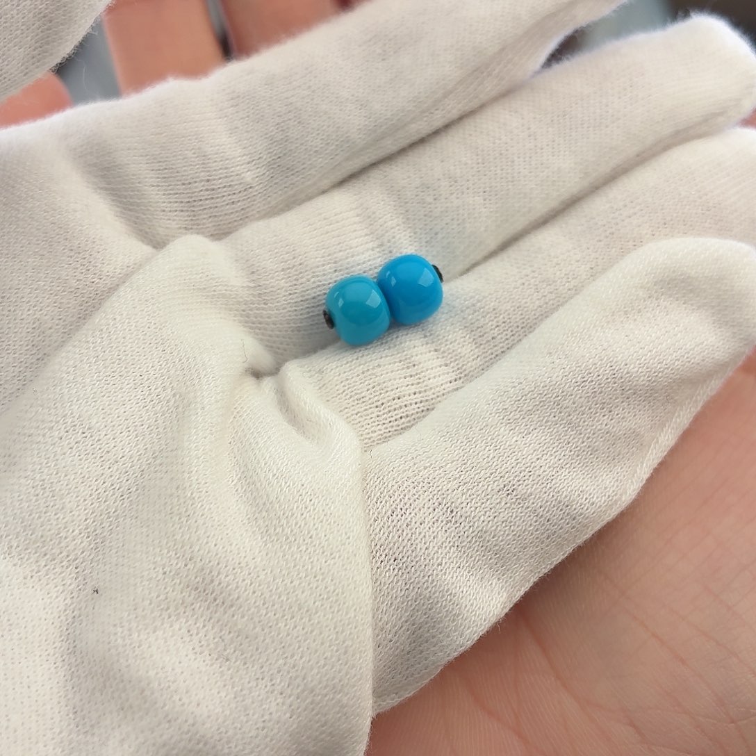 绿松石未镶嵌配饰7.8mm