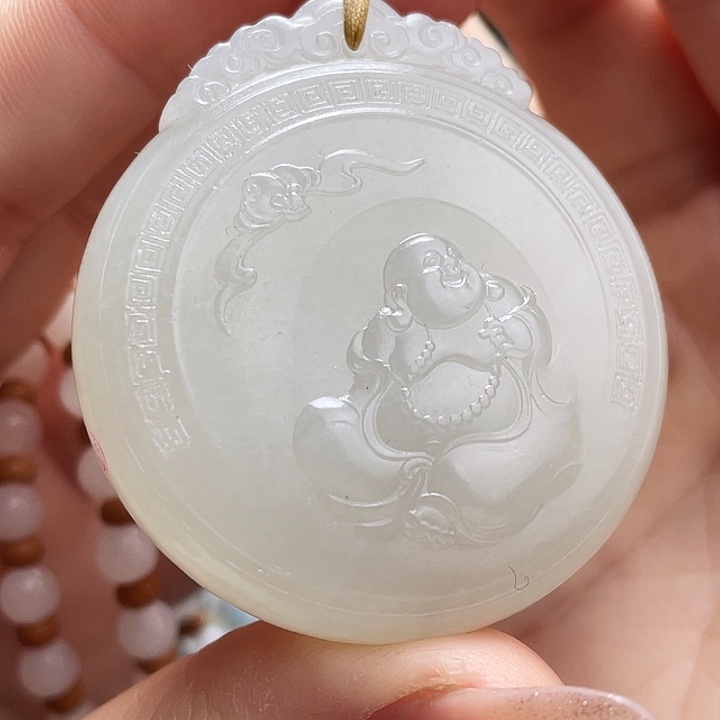 和田玉挂件未镶嵌定制发货