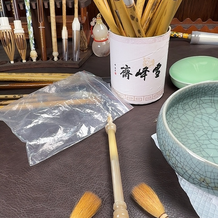 ****蛋三个元尾 有一只仿唐牛角 两个头子