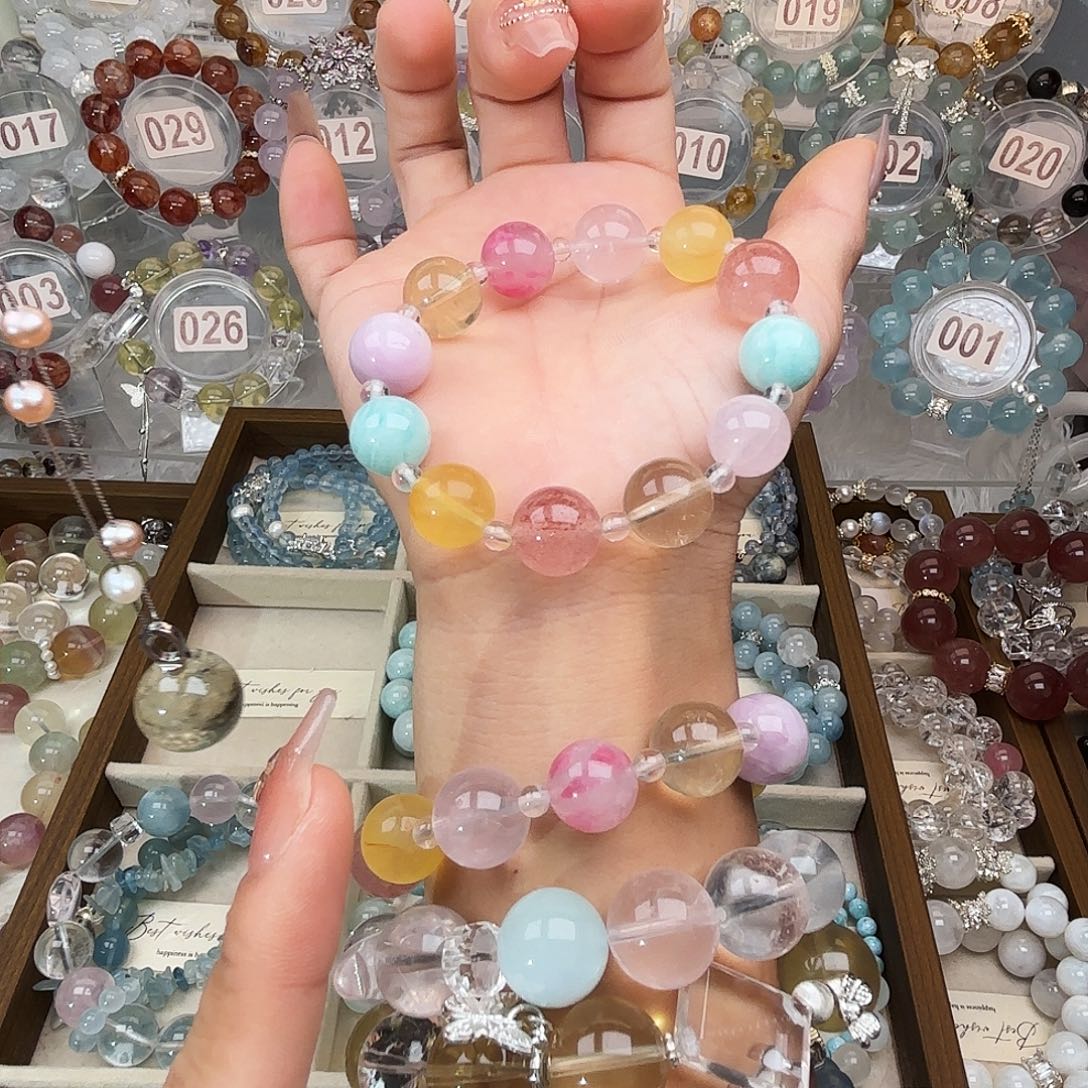 银S925镶嵌手链水晶9888888