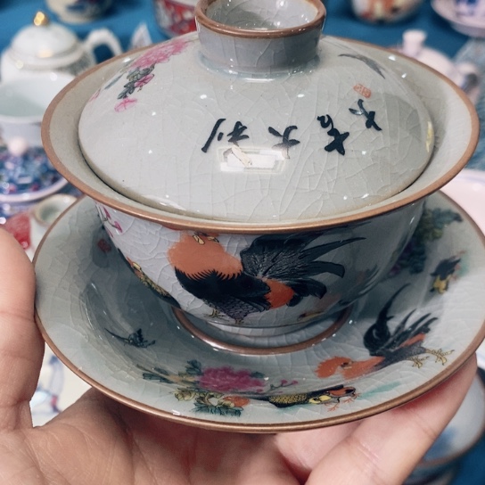 【闪购商品】景德镇陶瓷主人杯123344