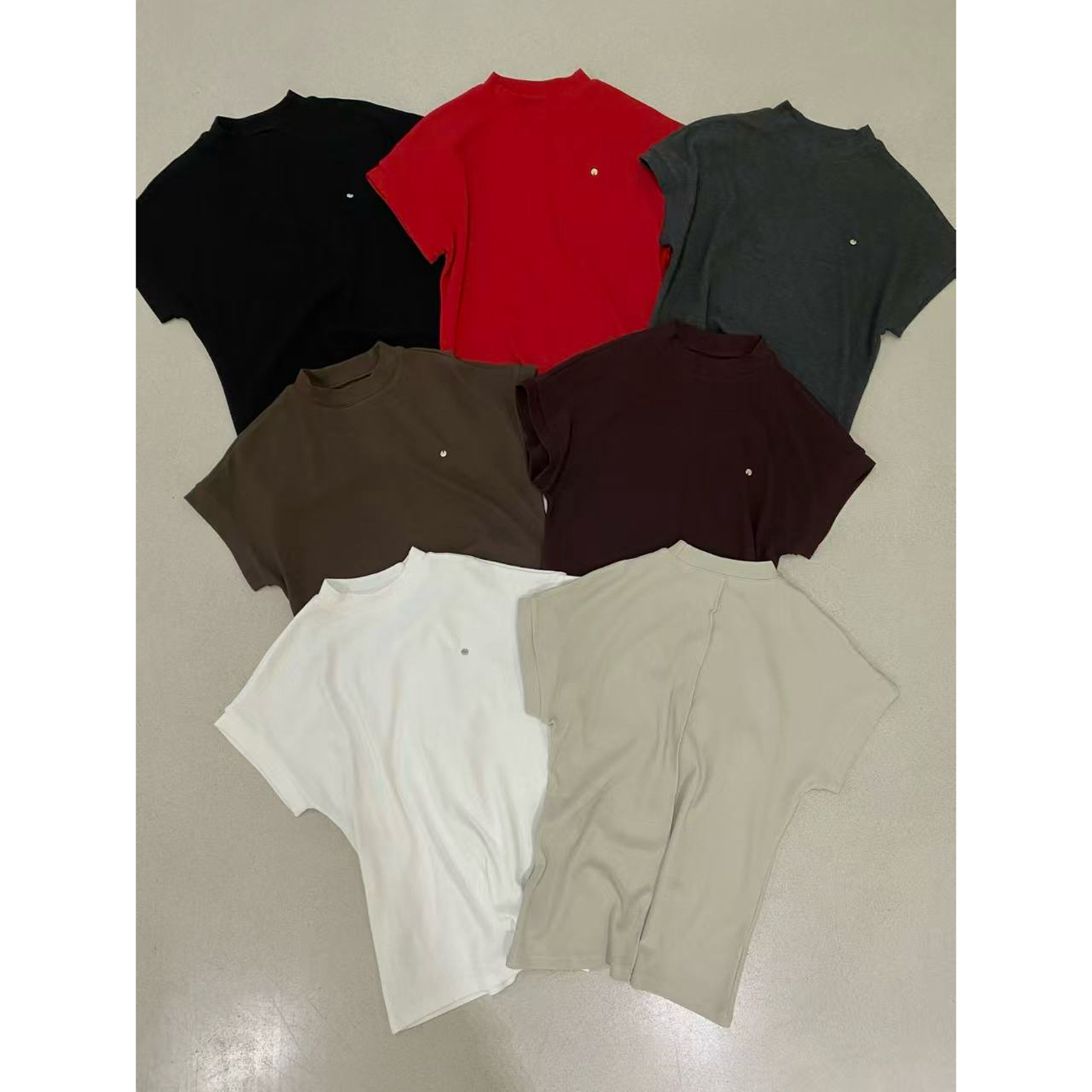 【仙仙推荐】喜大东韩系纯色百搭t恤短袖Z8331