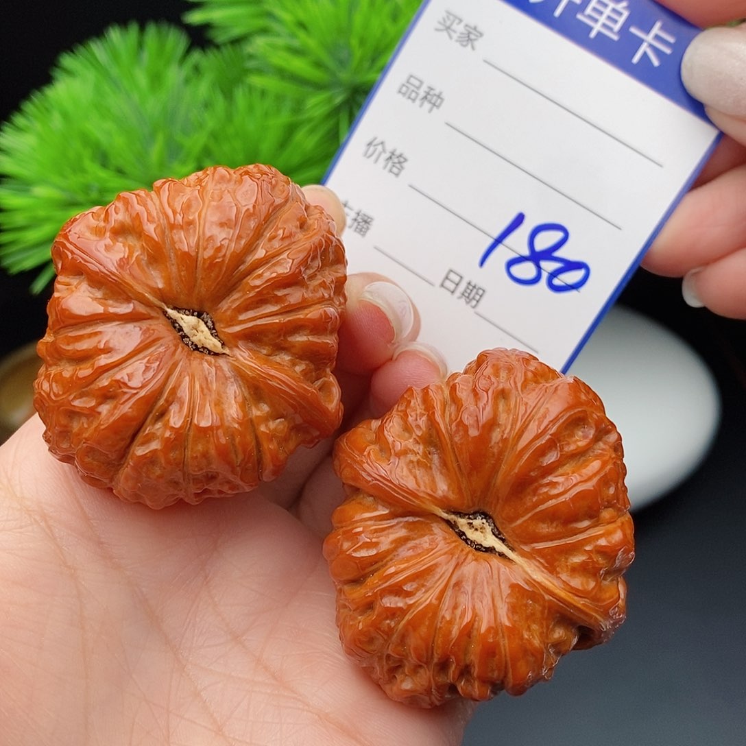 文玩核桃把件45南瓜180