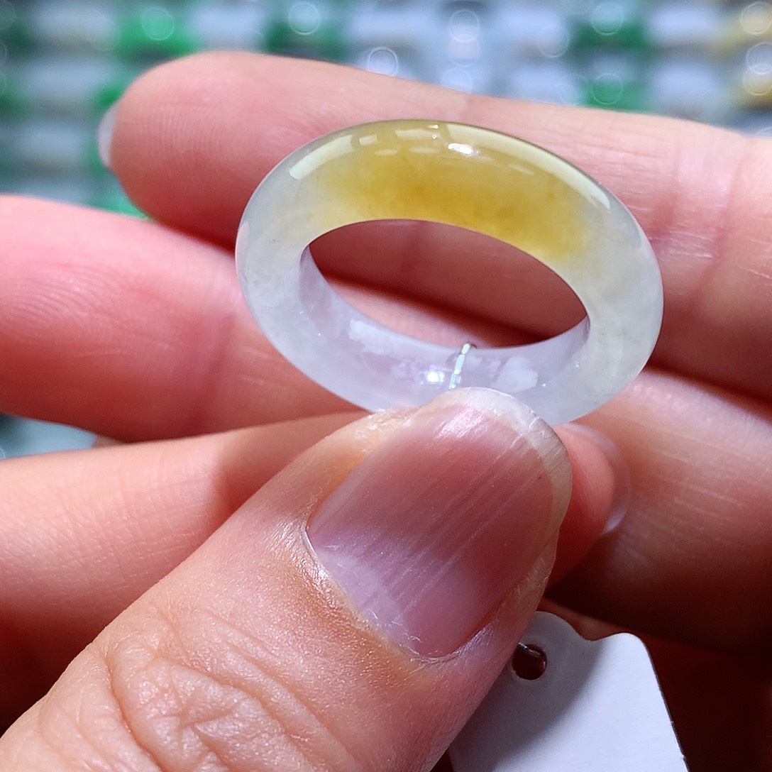 翡翠戒指未镶嵌12号