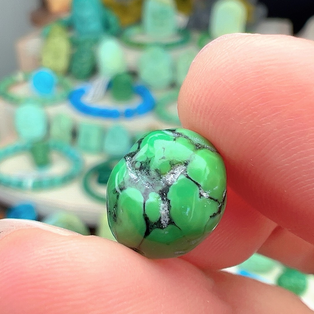 绿松石未镶嵌主播万珍