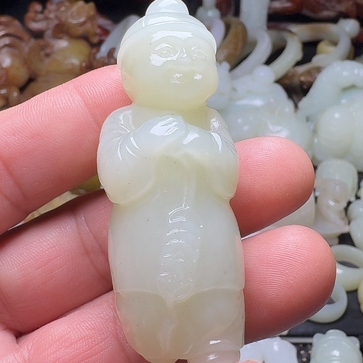 未镶嵌和田玉挂件