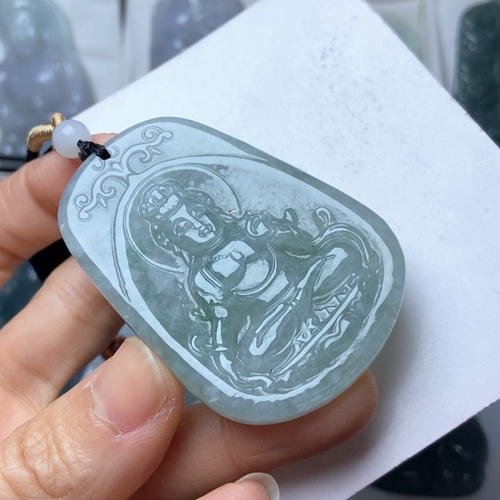 翡翠未镶嵌挂件翡翠