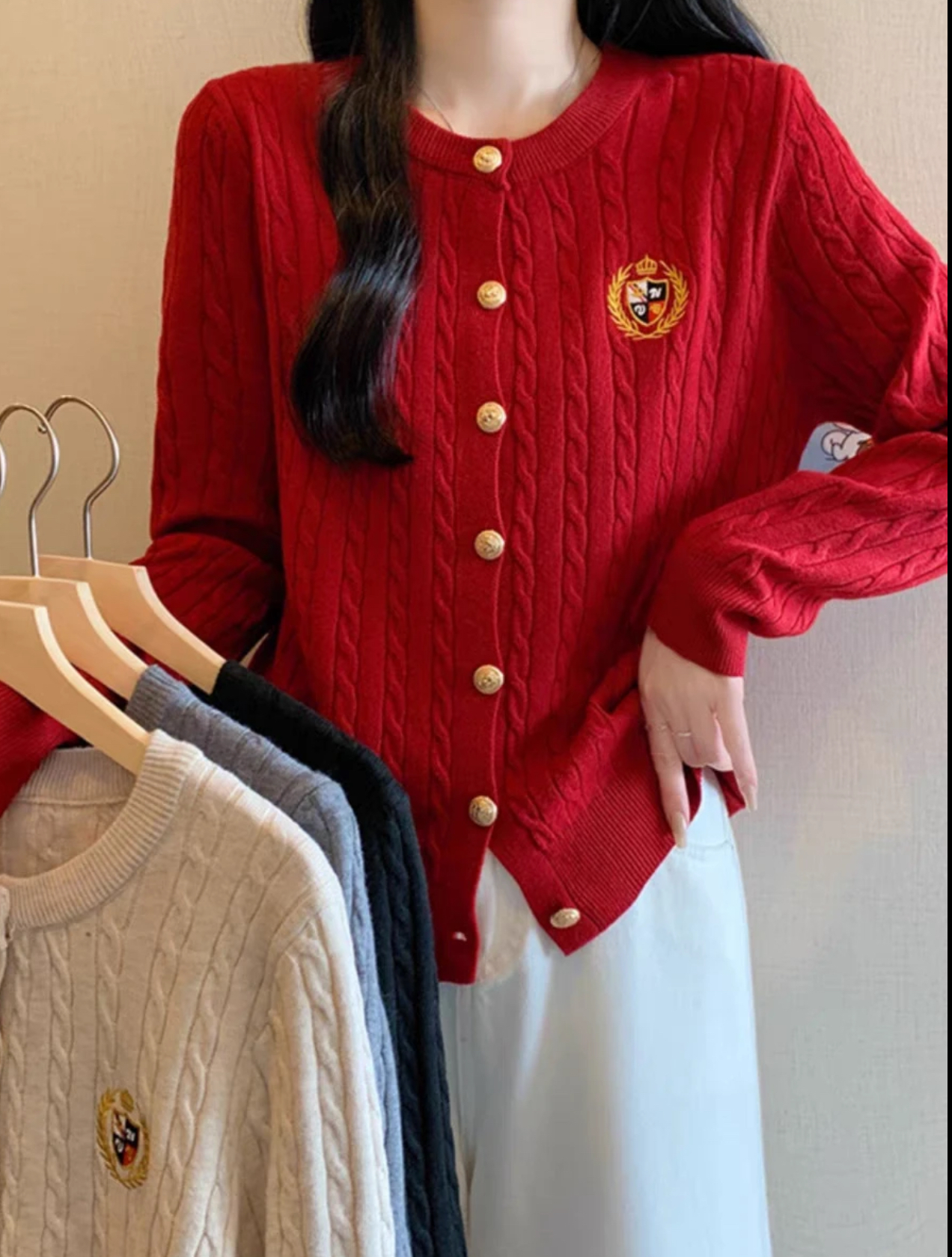 【1号链接】 米露服饰孤品撤柜毛衣扣号直播针织百搭