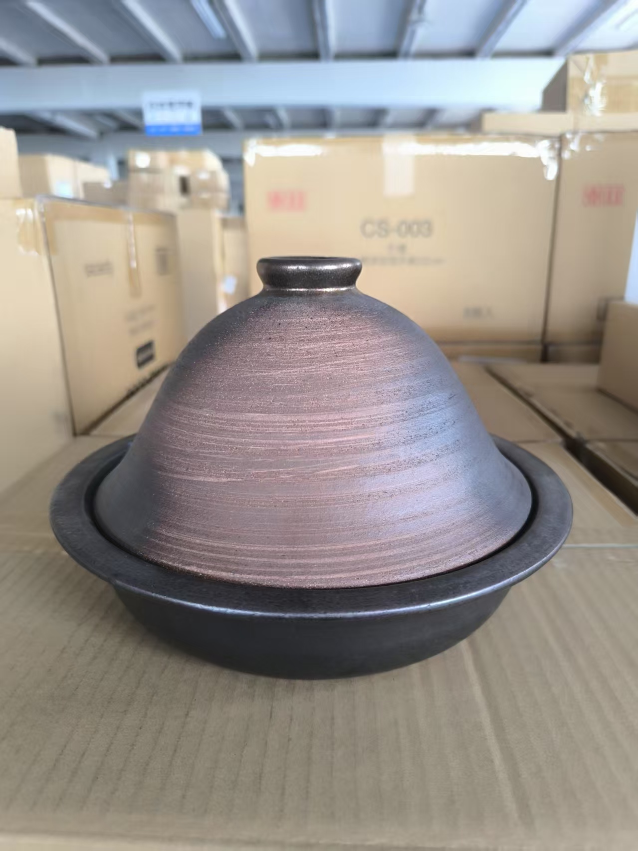 日本进口千陶金彩塔基锅小