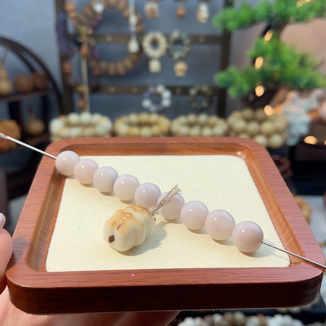 菩提根/象牙果吊坠紫霞仙子手持