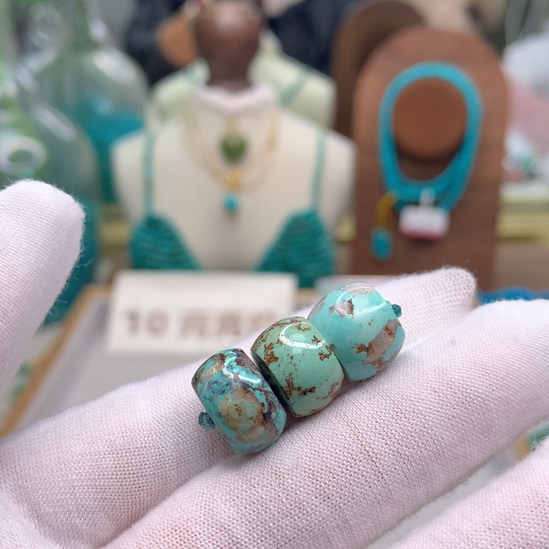 绿松石未镶嵌配饰