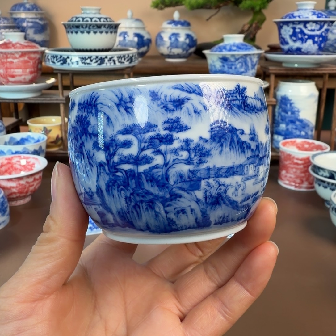 景德镇陶瓷手工手绘