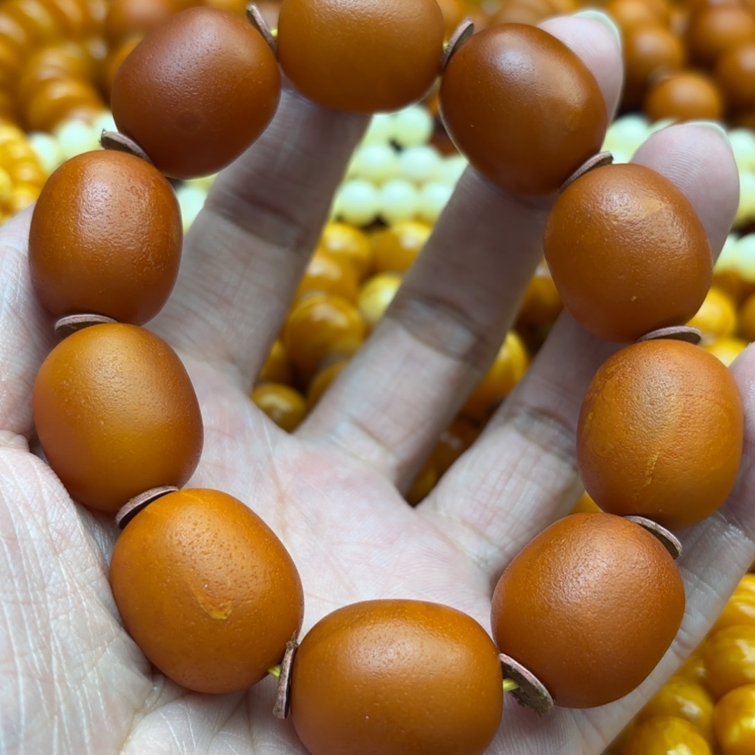 琥珀手链未镶嵌蜜蜡