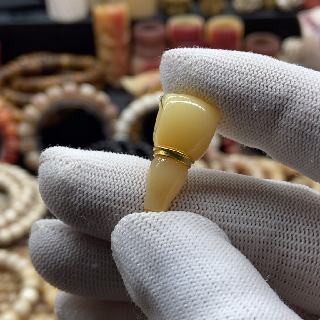 驼骨手串/手链黄透腰带三通