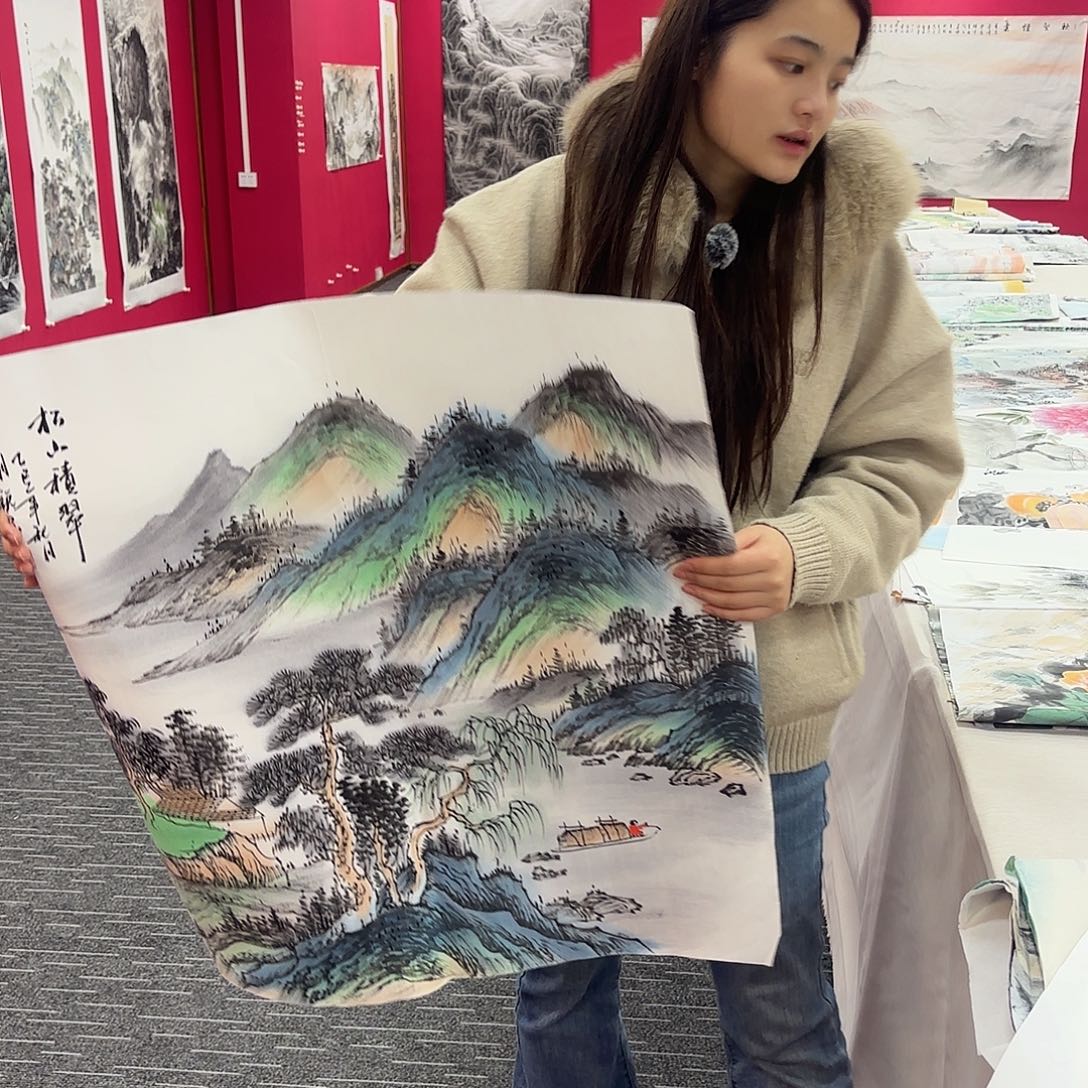 国画国画作品纯手绘