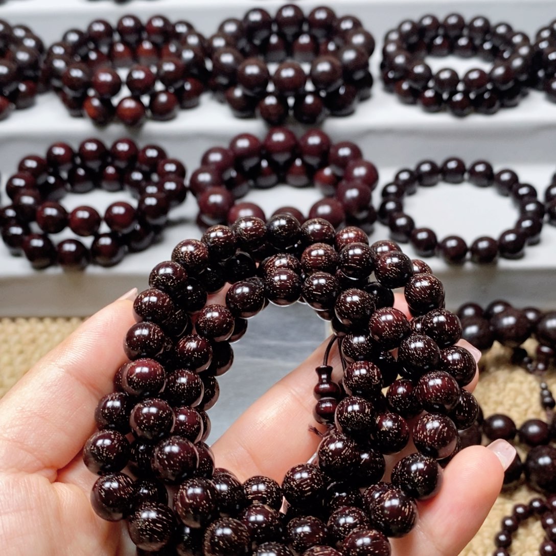 京***西檀香紫檀（小叶紫檀）1.0爆36颗