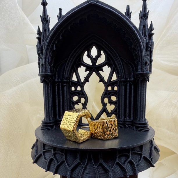 B播 6.3g 足金999 耳饰e