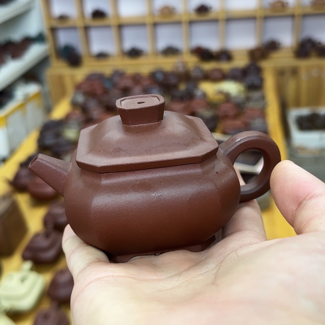 茶壶紫砂紫砂壶八方巨伦160cc