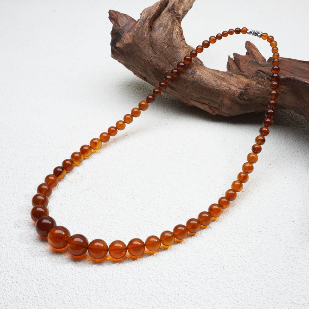 【官方甄选】天然药泊高端项链塔链