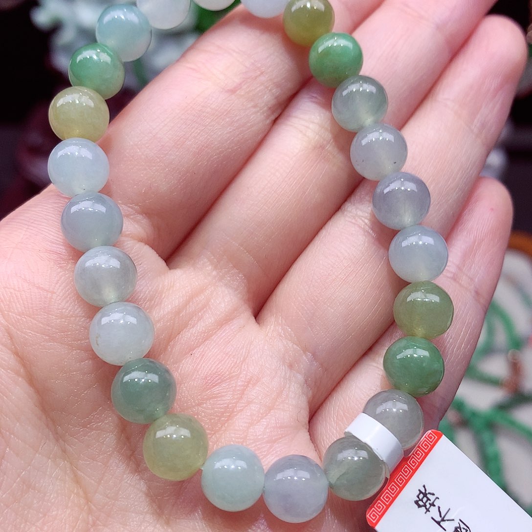 翡翠未镶嵌手链翡翠