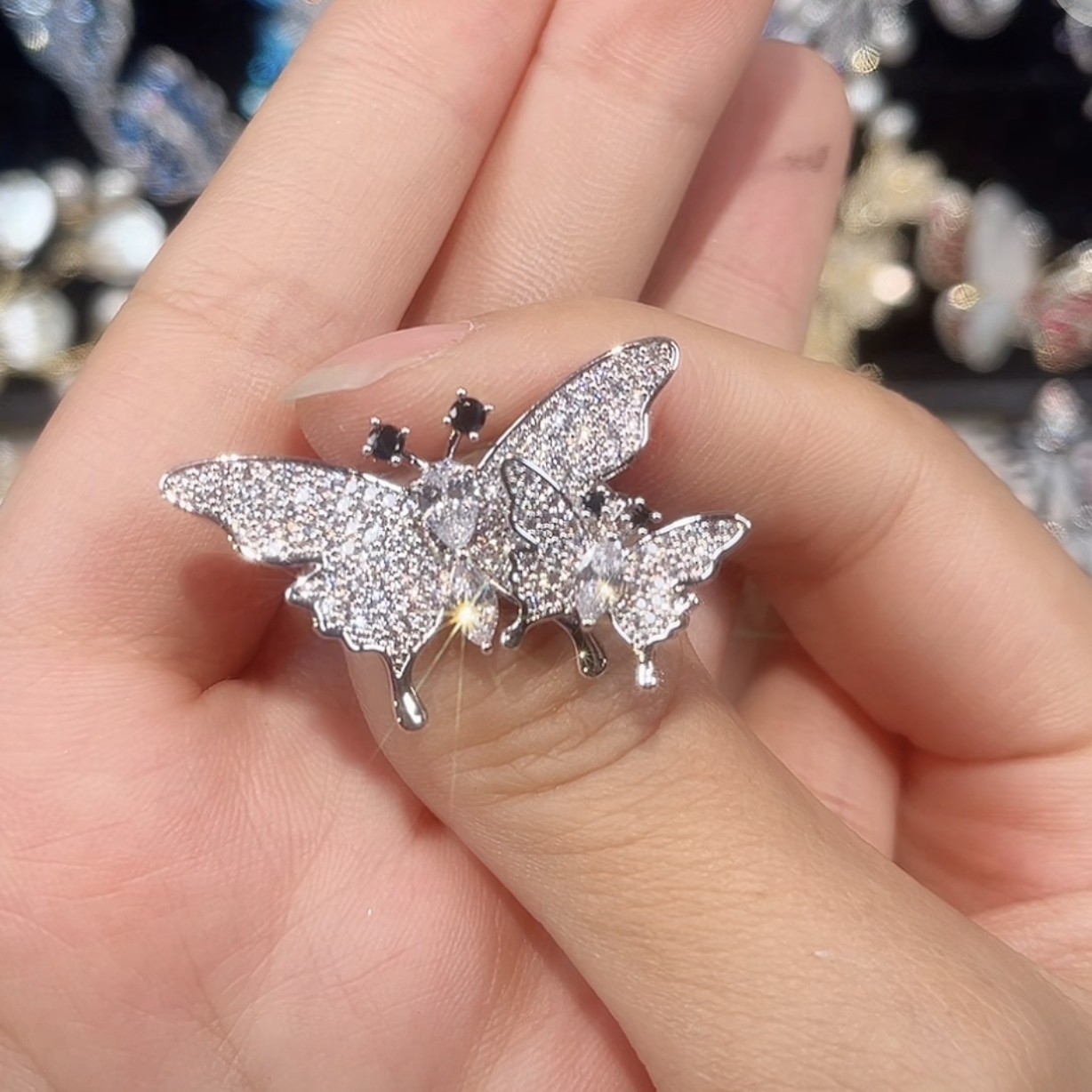 铜合金胸针 孤品胸针优雅精美百搭时尚高档精致国风