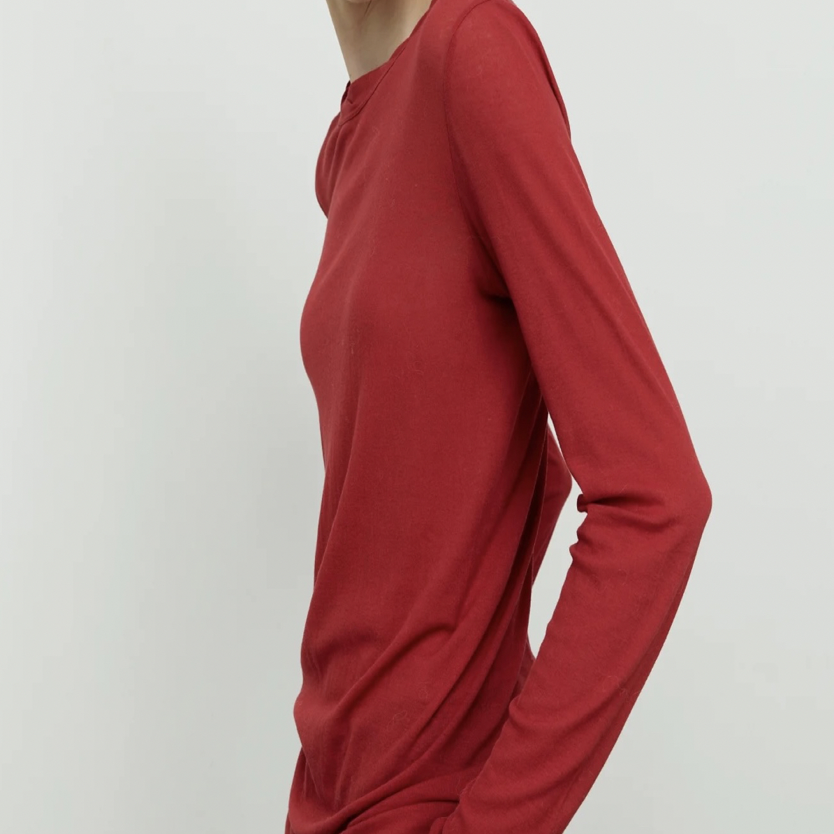 RY | 爆款多色弹力针织天丝羊毛打底衫