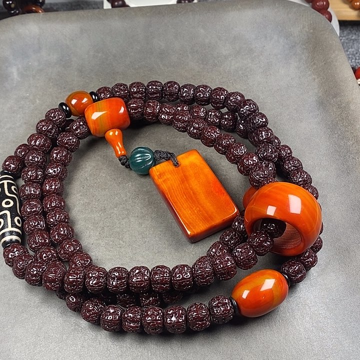 星月菩提吊坠菩提