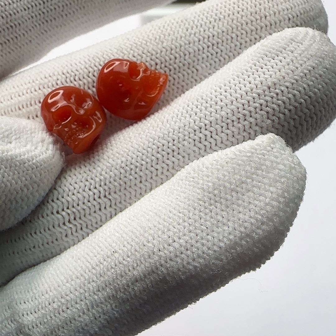 如***天南红玛瑙未镶嵌珠子