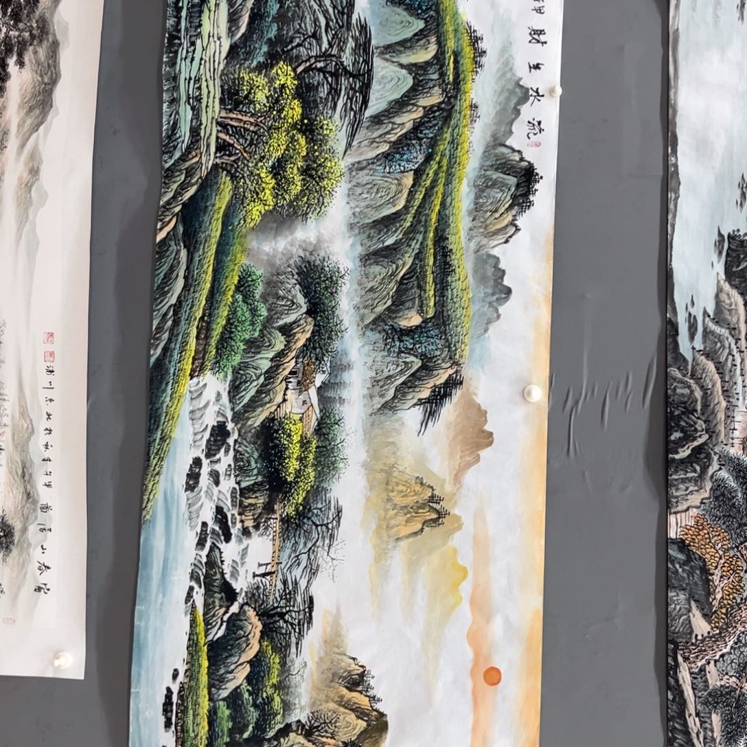 李川浦老师精品小六尺画心