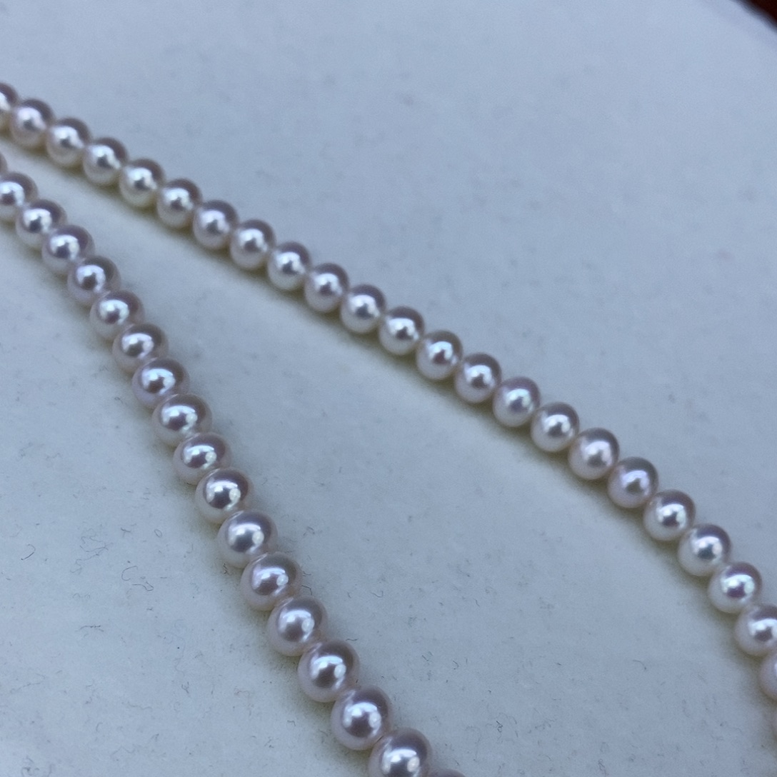 淡水珍珠颈饰银S925镶嵌➕5.6极光炫彩蔓塔