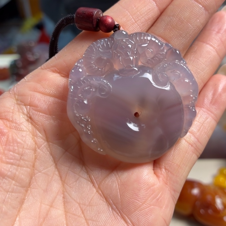 玛瑙/玉髓未镶嵌吊坠(不含链)