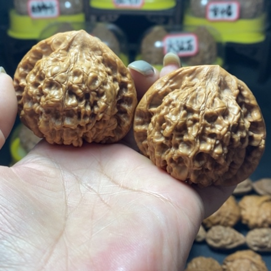 文玩核桃把件2号官帽52尺