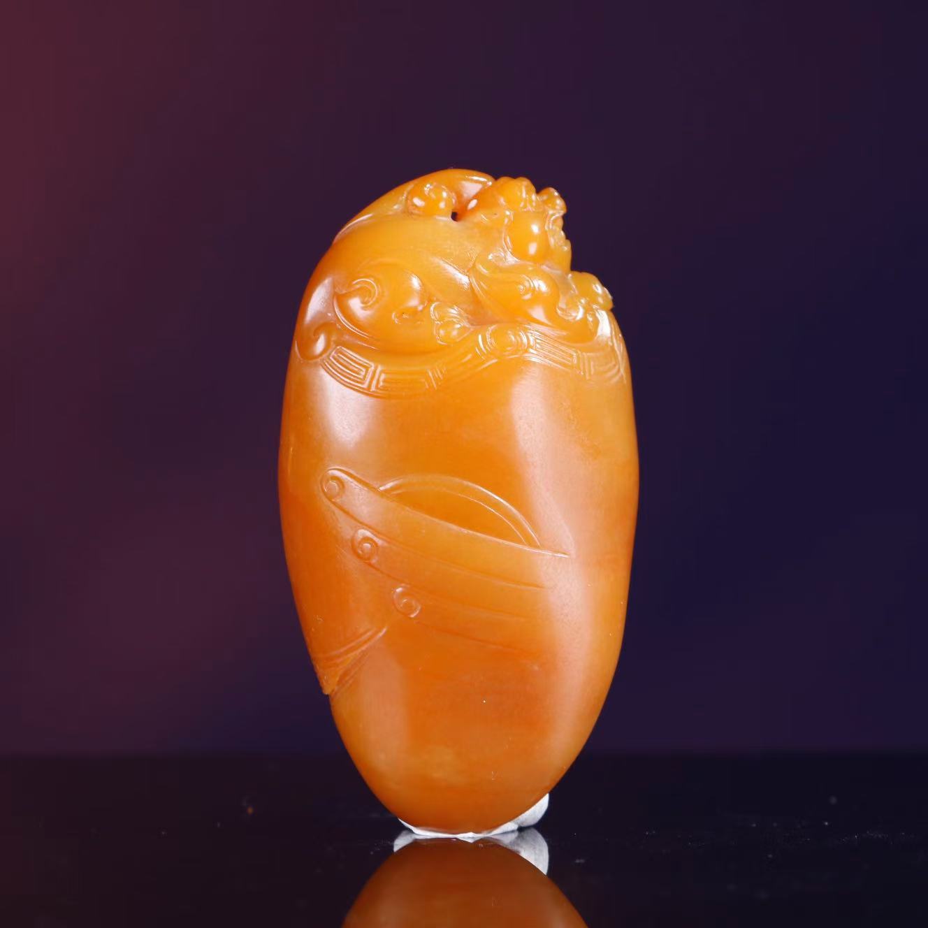 《精品和田玉貔貅》