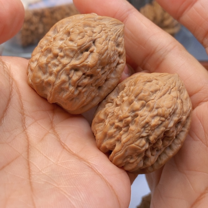 【闪购商品】文玩核桃把件36肚金钱豹全品