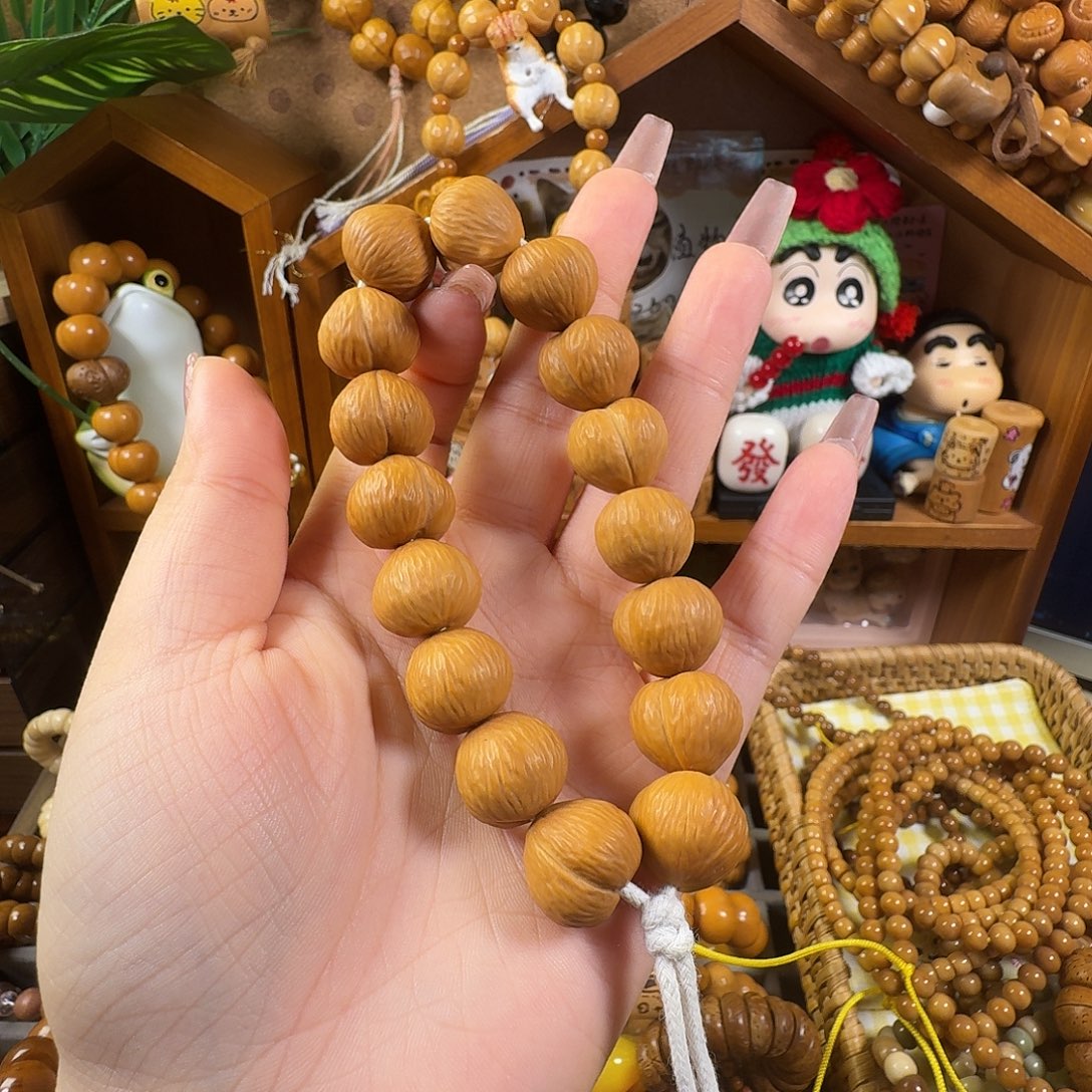 猴头核桃吊坠大屁桃拉丝款