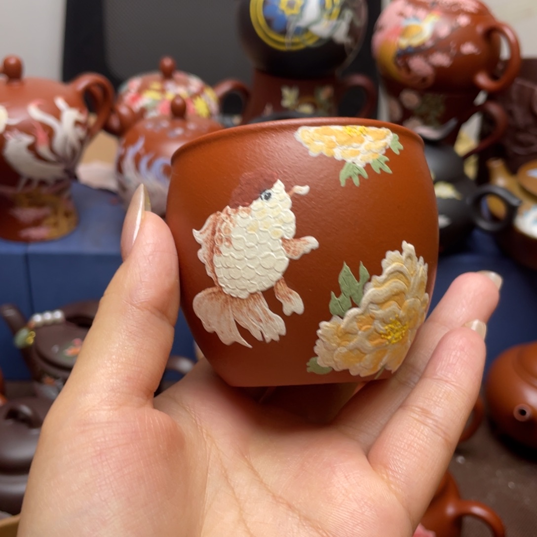 茶杯紫砂紫砂主人杯150cc