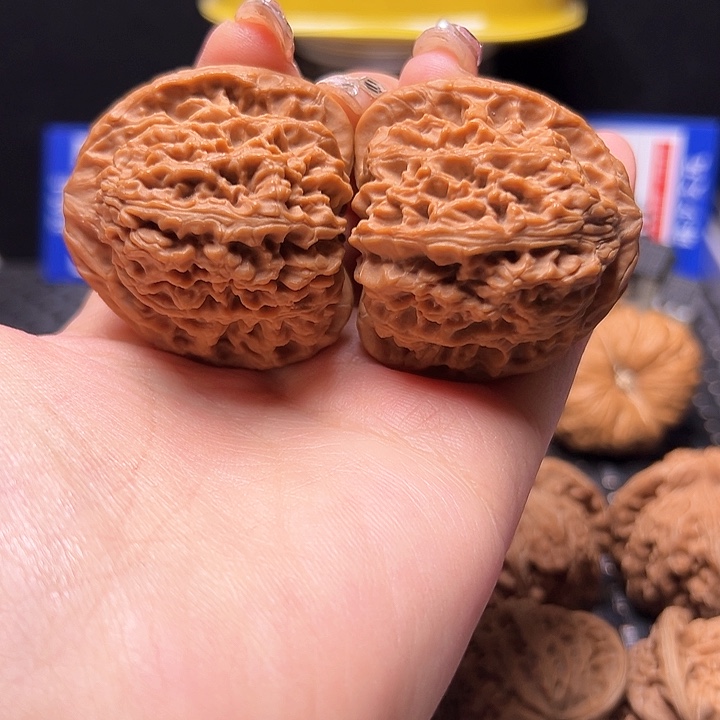 文玩核桃把件44南疆全品