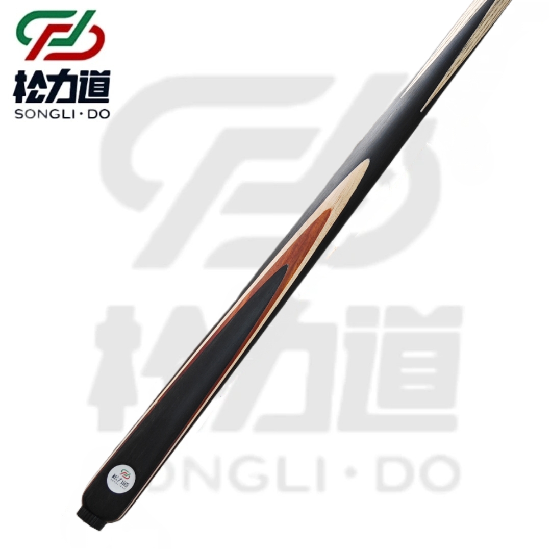 松力道s600台球杆，升级会员杆，单面插花工艺，小头杆子台球杆子