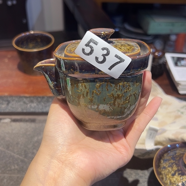 夏***雨龙泉云间青瓷小米茶器