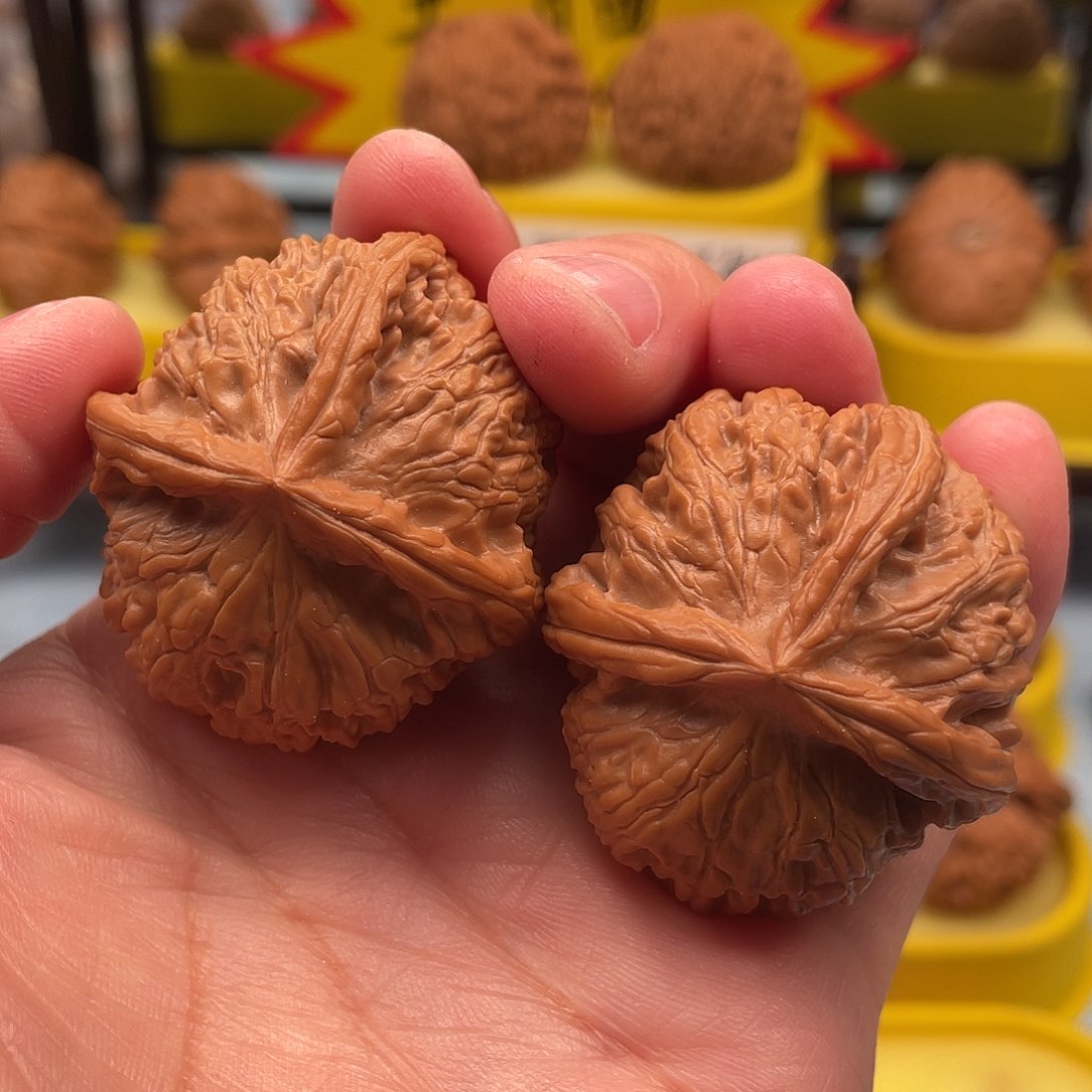 吊坠文玩核桃三棱41