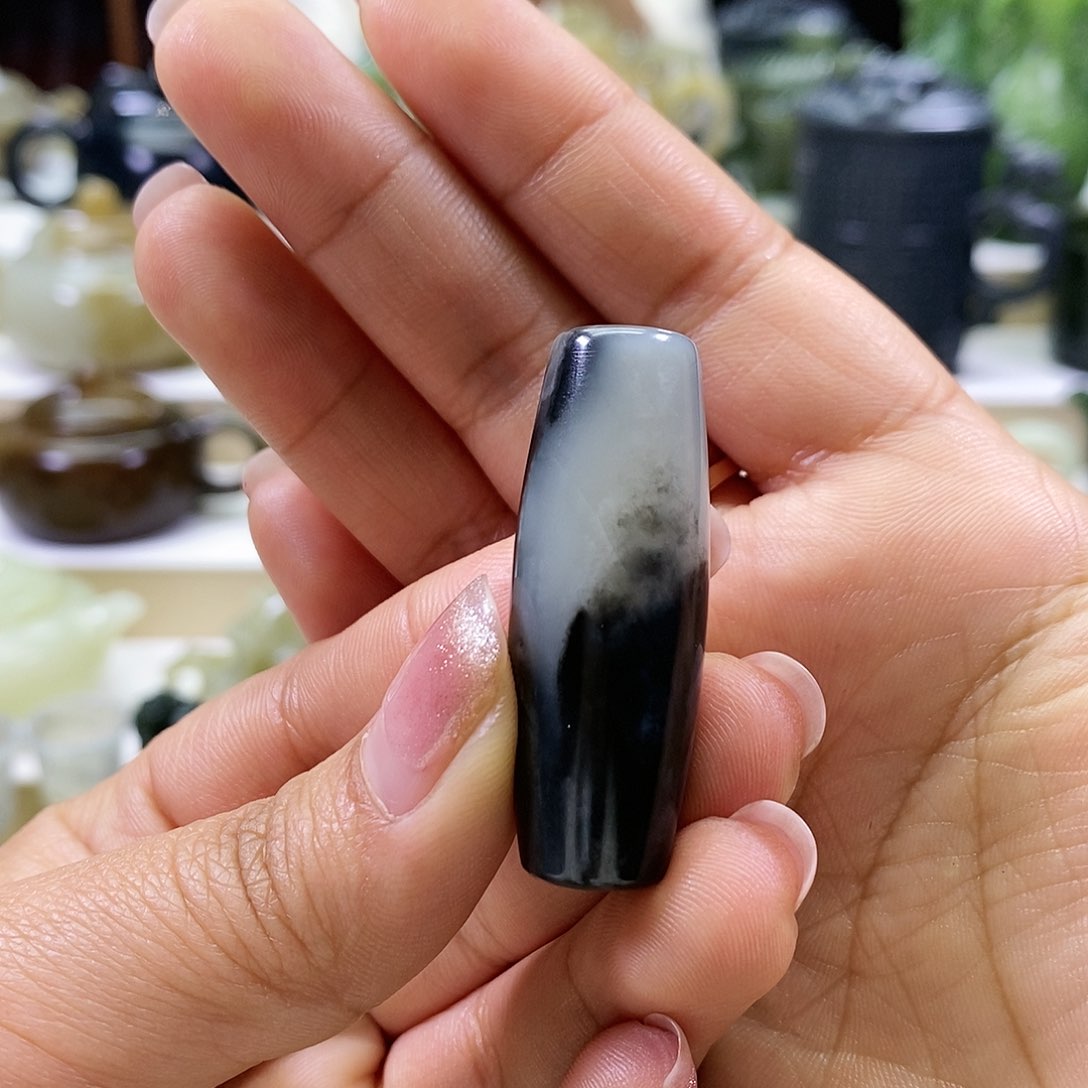 和田玉勒子 微瑕未镶嵌