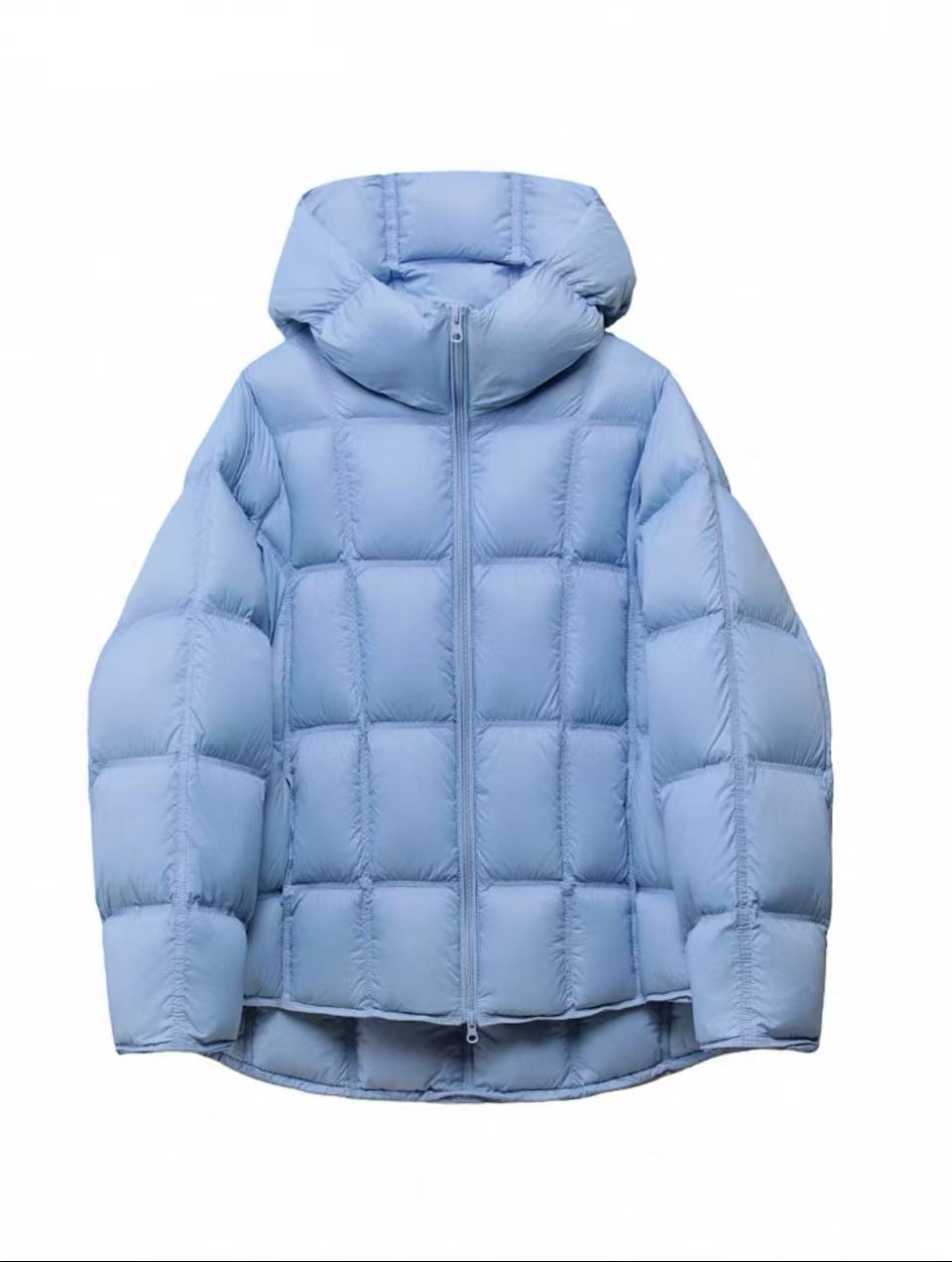 【YaoYao】小黄鸭连帽-2025新款上新韩版连帽泡芙90白鸭绒外套女